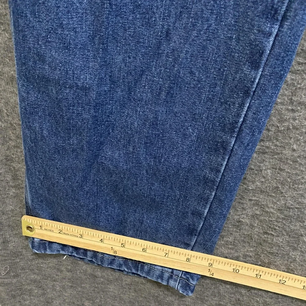 NEW Wrangler Five Star Carpenter Jeans Men 36x34 Blue Relaxed Fit Denim Workwear